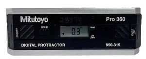 Mitutoyo Pro 360 950-315 360-Degree Range Compact Digital Protractor - Picture 1 of 9