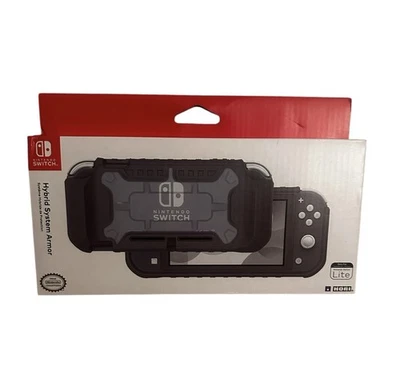 Hori Hybrid System Armor/Case for Nintendo Switch Lite (Gray/Clear) - Image 1 of 2