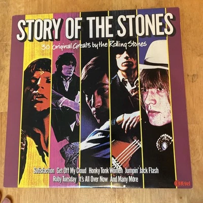 Story Of The Stones UK Import Vinyl 2LP Set 1982 K-tel Records Issue  - Image 1 of 4