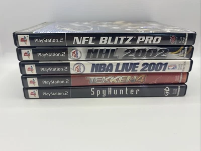Lot Of 5 PS2 Black Label Games - All CIB W/ Manual - Image 1 of 4