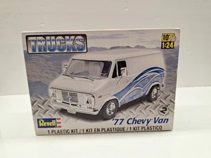 Revell 77 Chevy Van Short Panel Van Plastic Model Kit 85-7221 Sealed Parts Bags - Picture 1 of 2