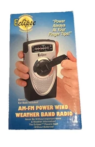 Power Our? AM-FM Power Wind Weather Band Radio  Hurricane - Picture 1 of 14