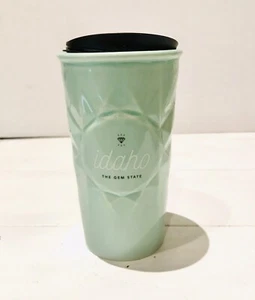RARE Starbucks IDAHO The Gem State 10 oz Double Walled Ceramic Tumbler Display - Picture 1 of 9
