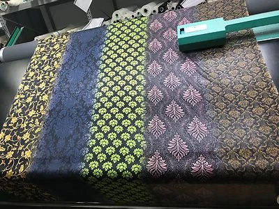 100% Seide Chiffon Seidenstoff Seidenchiffon Seidenkleid transparent Silk  - Bild 1 von 2