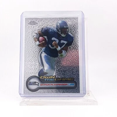 Shaun Alexander - 2006 Topps Chrome - Own The Game Insert - Seattle Seahawks - Image 1 of 2