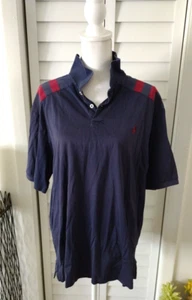 Polo Ralph Lauren Moisture Management Navy Polo Shirt Men's Sz XL - Picture 1 of 10