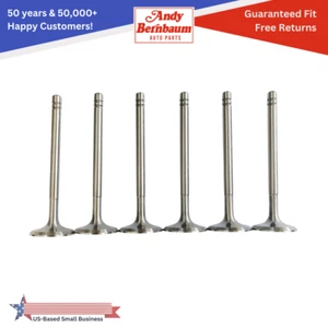 For 1937-1948 Chrysler Windsor Series 6 Cyl 251 Engine Exhaust Valve Set 667612 - Picture 1 of 5