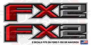 FX2 BEDSIDE Decal Die-Cut Fits on FORD F-150 or Maverick 