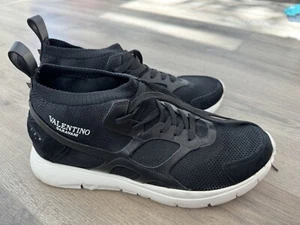 VALENTINO GARAVANI Shoes Men’s EU45 US11.5 Sound High Sock Lace Up Casual - Picture 1 of 12