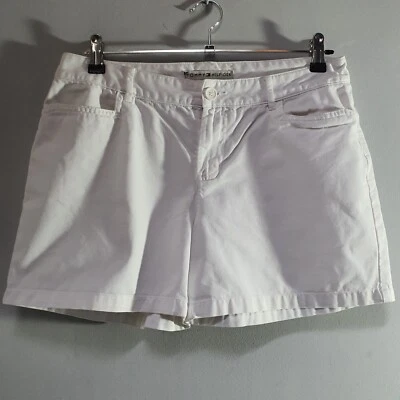 TOMMY HILFIGER Shorts Chino Short Length Hot Pants Patch Pockets Size US 6 UK 10 - Image 1 of 4