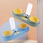 Multifunctional  Pet Feeder with Wer Dispenser Wet and   Bowls Set Non