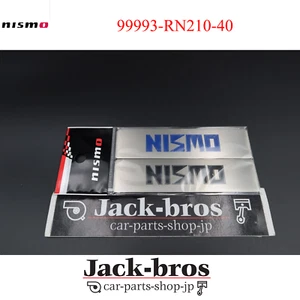 NISMO Genuine OEM 40th Anniversary Old logo Metal Emblem Set In Stock - Picture 1 of 6