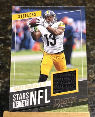 2019 Panini Prestige Stars of the NFL James Washington Jersey Relic #SS-JW - Image 1 of 2