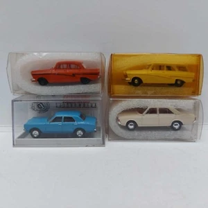 Lot of 4 Rare Brekina Ford 17M 17M Kombi Taunus Taunus MIB OVP 1/87 plastic - Bild 1 von 6