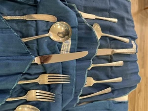 Rare Vintage TOWLE CANDLELIGHT STERLING FLATWARE SET 48 Pieces Service For 8 - Picture 1 of 6
