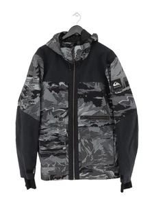 Quiksilver Men's Coat M Black Polyester - Picture 1 of 5