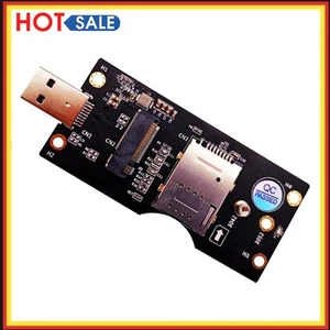 M2-zu-USB-3.0-Adapter-Konverterkarte mit SIM-8-Pin-Kartensteckplatz für 3G/4G/5G - Bild 1 von 7