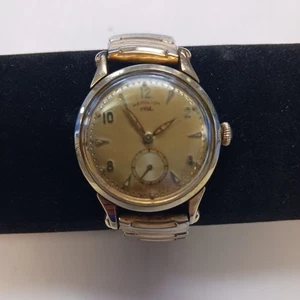Reloj Pulsera Mecánico Hamilton CLD De Colección Para Hombre Suizo Lleno De Oro 10k - Imagen 1 de 8