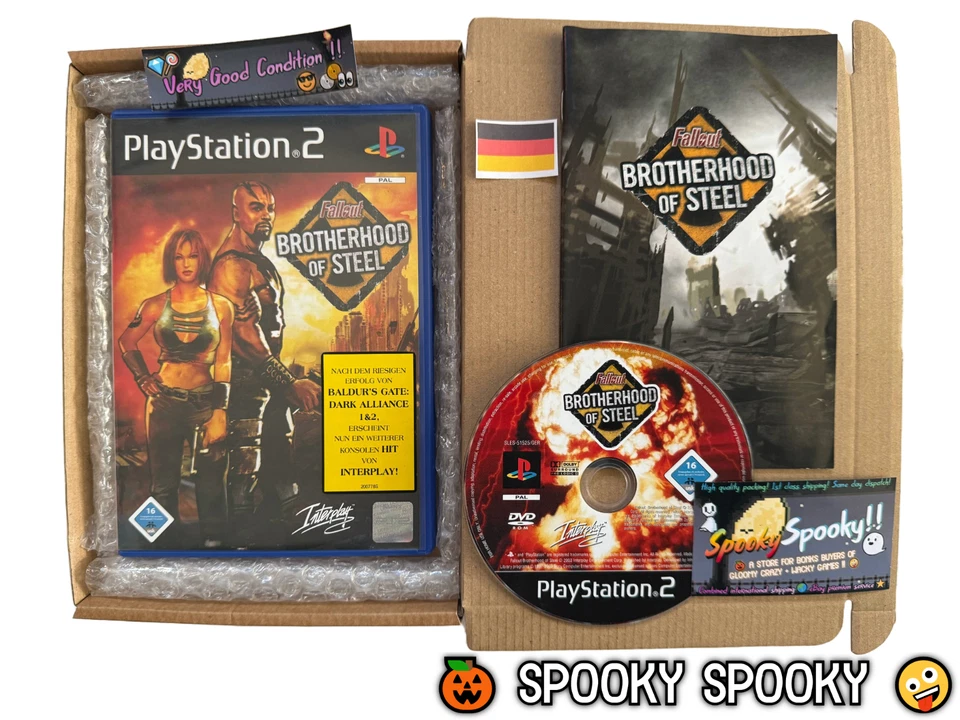 Fallout Brotherhood of Steel PS2 - DE PAL VGC CIB - High Quality Packing - Image 1 of 4
