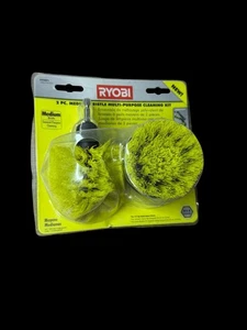 Ryobi Reinigungsbürsten-Set mit mittleren Borsten (2-teilig) – Bohr-/Schlagschrauber-Aufsatz - Bild 1 von 4