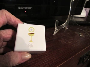 Erstkommunion Andenkenbox - Der Name Ella steht oben drauf - Bild 1 von 3