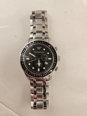 Emporio Armani AR-0553 Chronograph Not Running - Image 1 of 4