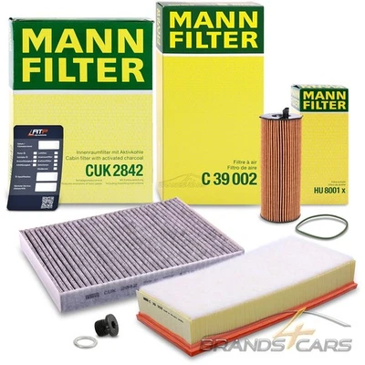 MANN INSPEKTIONSPAKET A FÜR AUDI Q7 4LB PORSCHE CAYENNE VW TOUAREG 7L 3.0 TDI V6 - Bild 1 von 4