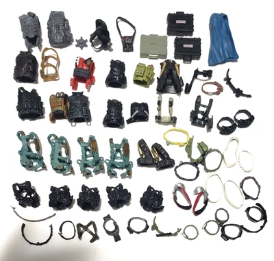 GI JOE RISE OF COBRA 25TH PURSUIT ERA VESTS WEB GEAR BELTS LOADOUTS 50+ PCS 1/18 - Image 1 of 4