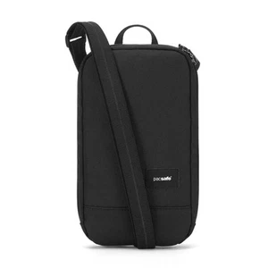 Pacsafe RFIDsafe Tech Crossbody Bag - Jet Black - Picture 1 of 9