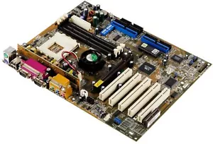 ASUS A7V133 Rev 1.04 Socket 462 3x Sdra Via Apollo KT133A M ATX Mainboard - Picture 1 of 2