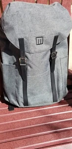 ASHBURY By SPECTOR & CO Laptop Backpack, Gray, NEW W/TAG - Picture 1 of 12