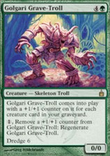 1x Golgari Grave-Troll LP, English MTG Ravnica: City of Guilds