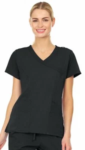 {MED} MediChic medizinische Uniform Mini Marilyn Schein Jogginghose Peeling Set SCHWARZ  - Bild 1 von 5
