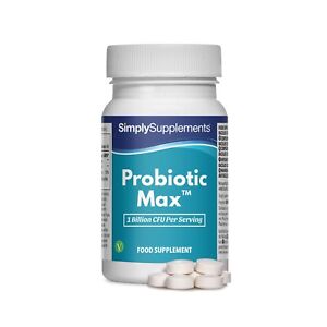 Probiotic Max - mit LactoSpore & Kalzium - 120 Tabletten - SimplySupplements