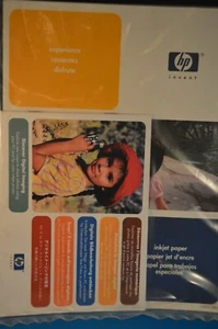 HP PRINTER 2001 "INVENT" "Discover Digital Imaging" NOS MIP inserts - brochures - Picture 1 of 5