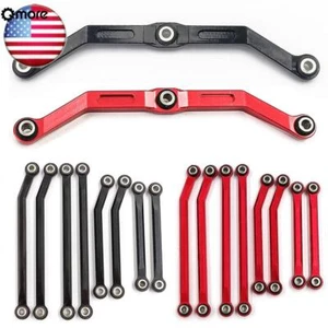 Steering Links Tie Rod Heightened body tie bar Kit for 1/18 RC TRX4M Car - Picture 1 of 70