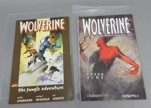 Marvel Comic Wolverine Jungle Adventure Simonson 1990 Inner Fury 1992 Chichester - Picture 1 of 4