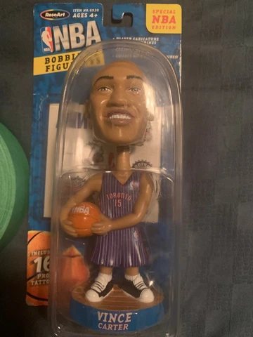 Vince Carter Toronto Raptors Bobblehead Special NBA Edition Bobble Figurine 2002 Cover