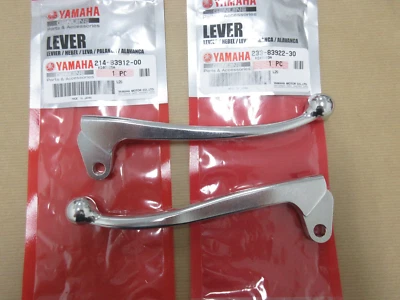 Yamaha CS3 CS5 DS7 LS2 RD125 RD250 YZ400 Lever L/R OEM 214-83912-00 233-83922-30 - Imagem 1 de 4