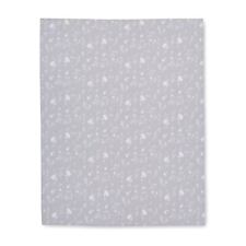 Dining Meadowsweet Floral Cotton  Table Cloth Grey