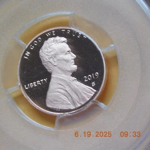 2019 S Proof Lincoln Shield Cent - FS - PCGS PR 70 RD DCAM - Cleveland Eagle - Picture 1 of 6