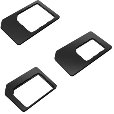 Pack de 3 adaptadores universales Muvit para tarjetas SIM/nano SIM/micro SIM - Imagen 1 de 4