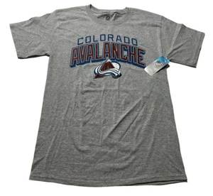 NEW NHL Colorado Avalanche Grey Graphic T-shirt Adult Unisex Small NWT - Picture 1 of 4