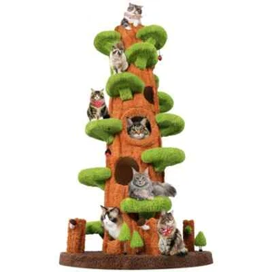 Oversized Luxury Cat Tree Tower for Multi-Cat Households - Tall Sturdy Design - Picture 1 of 4