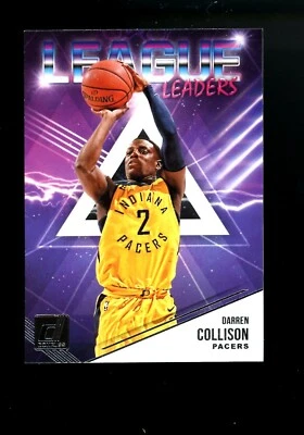 Donruss League Leaders #7 2018 Darren Collison Indiana Pacers Foto 1 de 2