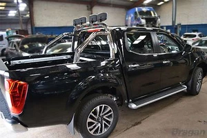 Running Boards Type C To Fit Nissan Navara D23 / NP300 16+ Side Step Accessories - Picture 1 of 11