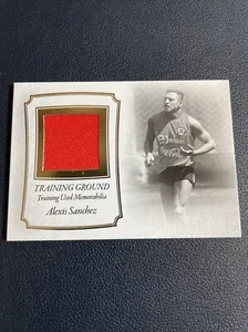 2018 Futera Unique Alexis Sanchez Game Used Patch Gold 9/27 Arsenal Chile - Picture 1 of 5