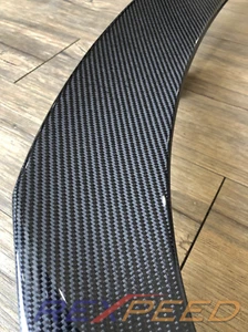 Alerón de fibra de carbono seco REXPEED V1 para Toyota Supra 2020 A90 MKV - Imagen 1 de 5