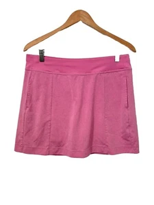 Women’s PGA Tour Pink Golf Skirt Skort Shorts Size Large Pockets - Picture 1 of 9