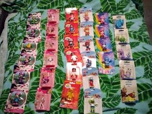 33 Random Mini Toys New In Box Miniatures barbie Ryan's world care bears Muppets - Picture 1 of 11